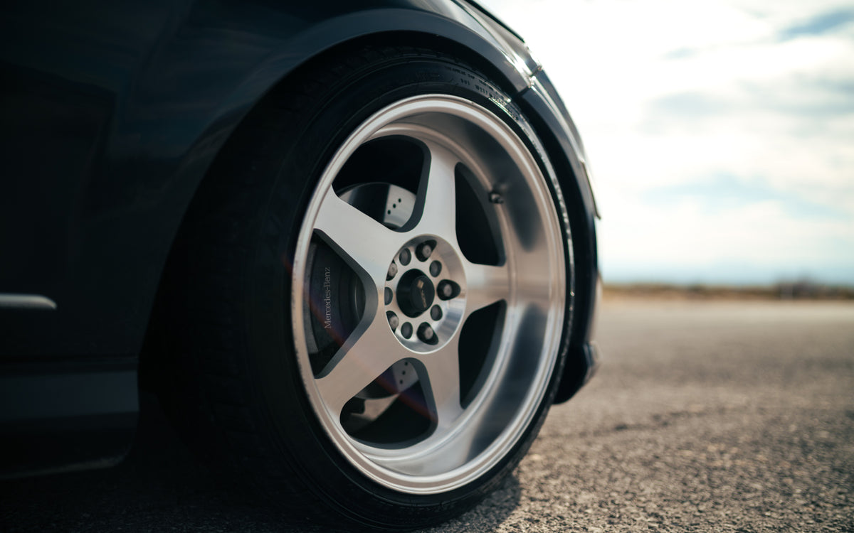 Mercedes-Benz C-Class W204 on Vors SP1 Silver Machined 18x8 +35 photo 8