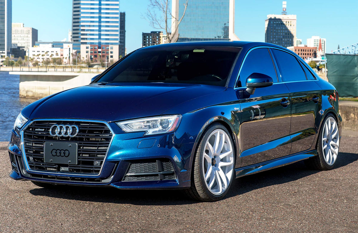 Audi A3 on Vors TR4 White 19x8.5 +35 photo 19