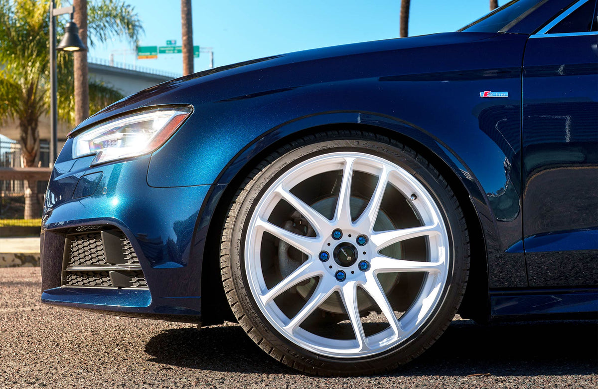 Audi A3 on Vors TR4 White 19x8.5 +35 photo 20