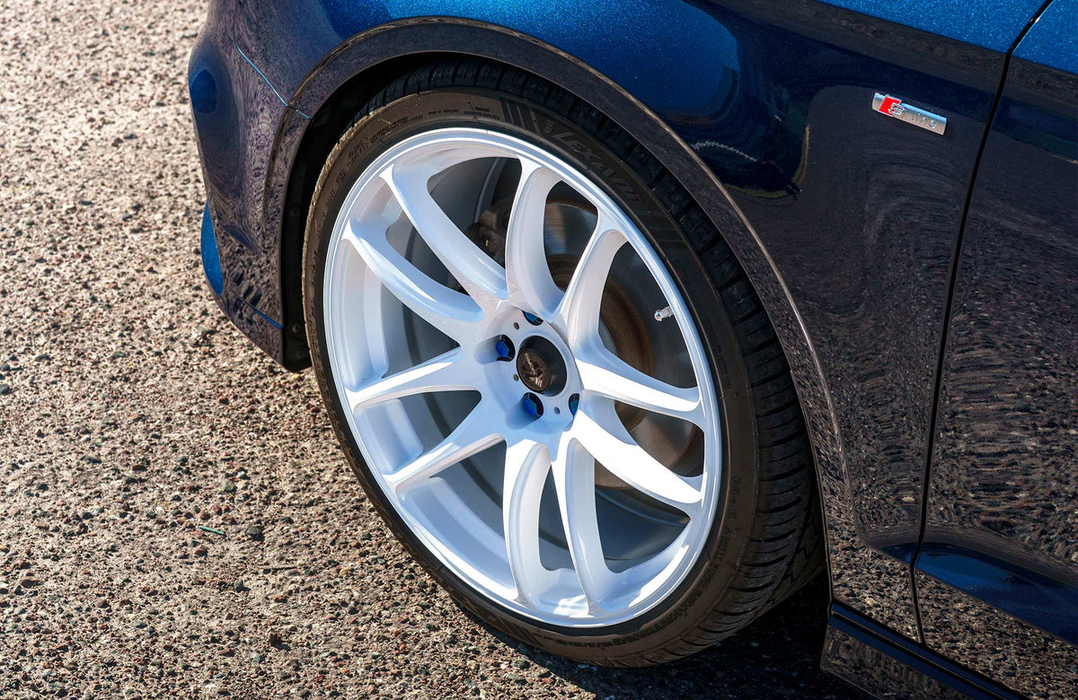 Audi A3 on Vors TR4 White 19x8.5 +35 photo 22