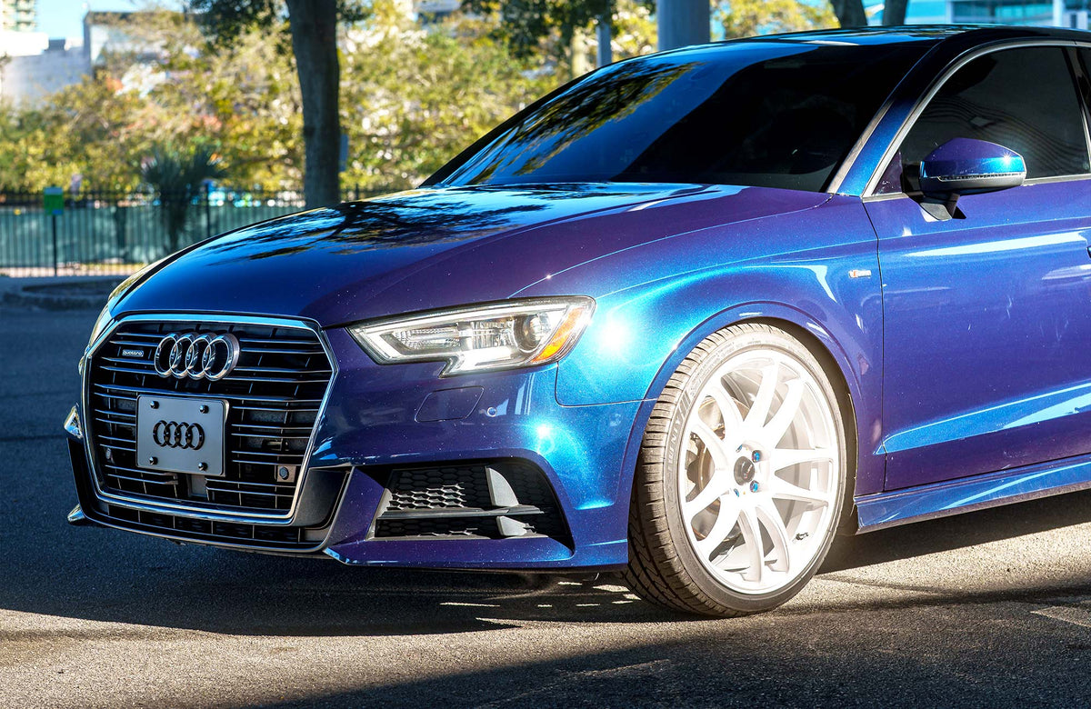 Audi A3 on Vors TR4 White 19x8.5 +35 photo 26