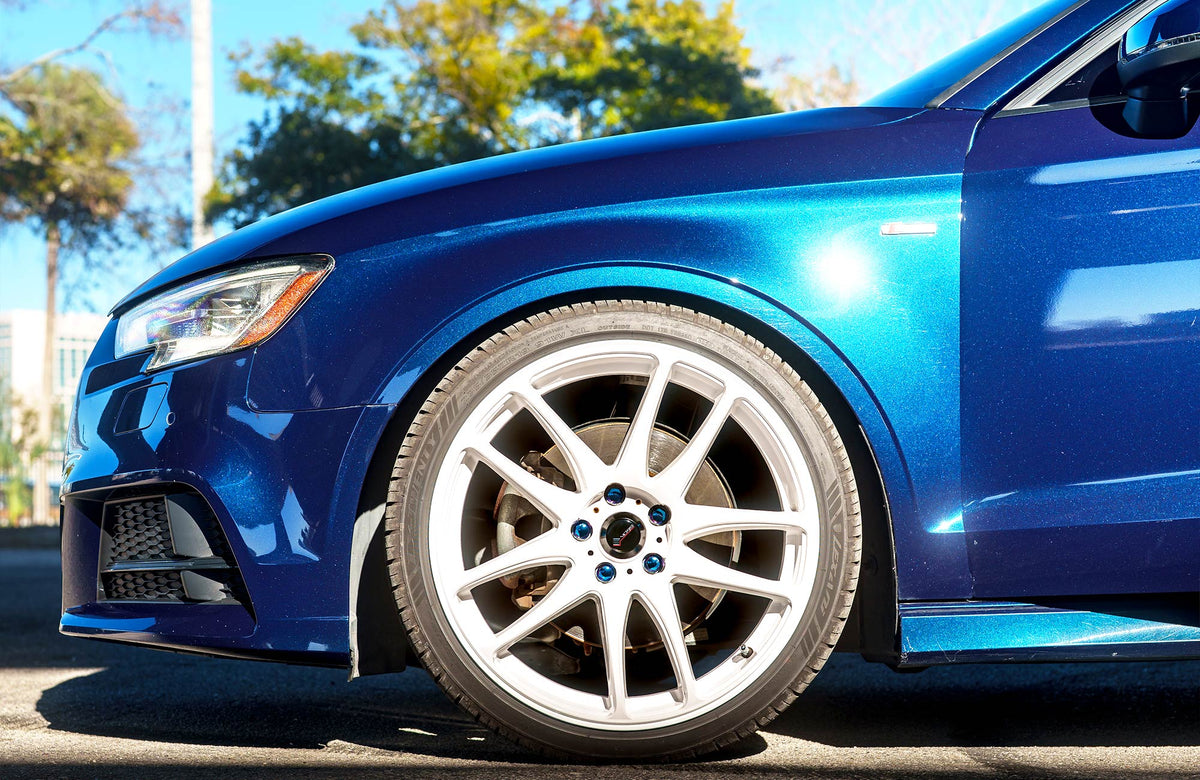 Audi A3 on Vors TR4 White 19x8.5 +35 photo 27