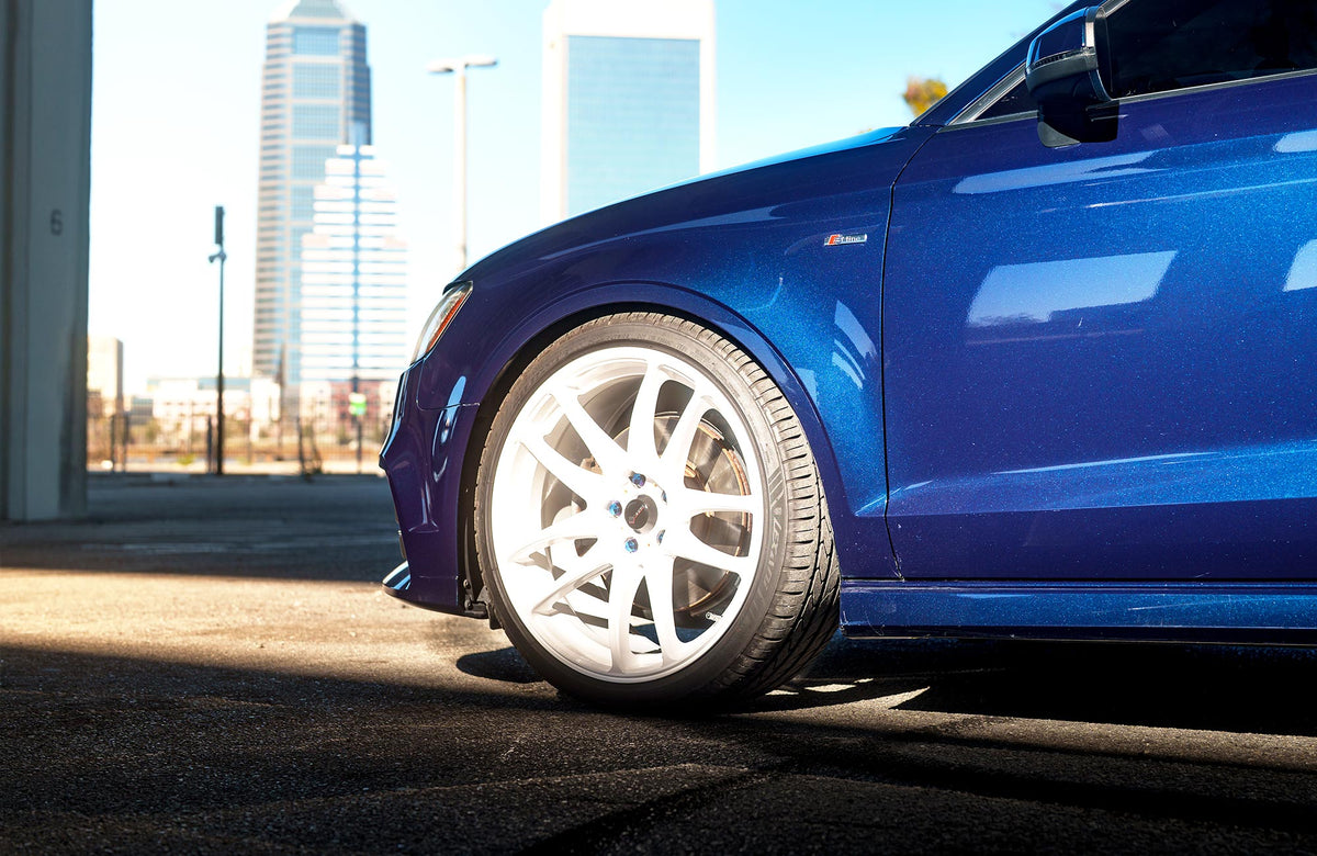 Audi A3 on Vors TR4 White 19x8.5 +35 photo 29