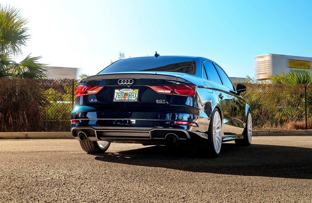 Audi A3 on Vors TR4 White 19x8.5 +35 photo 34