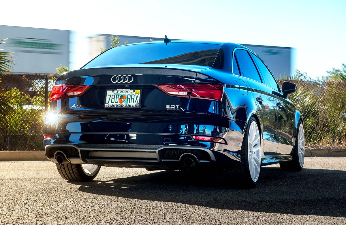 Audi A3 on Vors TR4 White 19x8.5 +35 photo 35