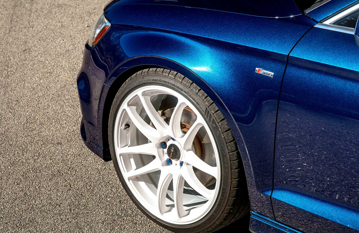 Audi A3 on Vors TR4 White 19x8.5 +35 photo 40