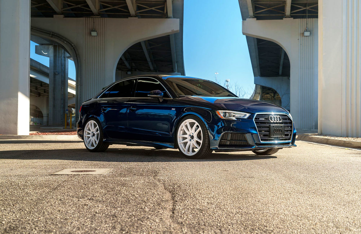 Audi A3 on Vors TR4 White 19x8.5 +35 photo 41