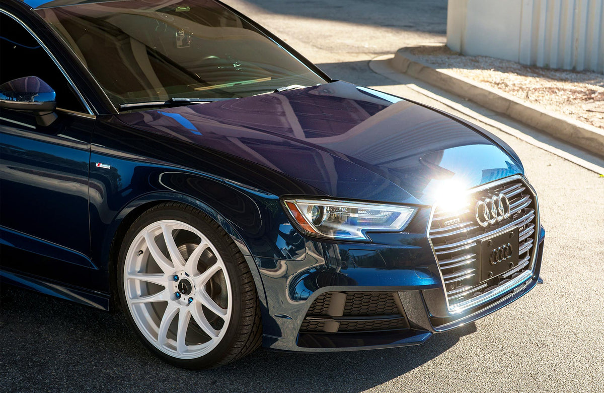 Audi A3 on Vors TR4 White 19x8.5 +35 photo 42