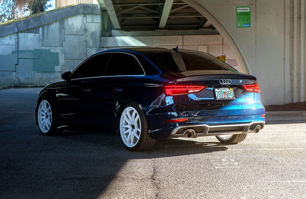 Audi A3 on Vors TR4 White 19x8.5 +35 photo 45