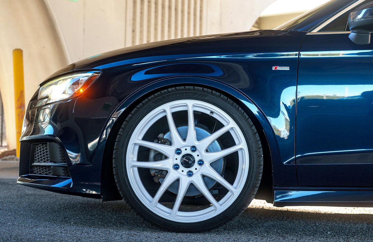 Audi A3 on Vors TR4 White 19x8.5 +35 photo 47