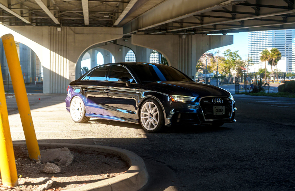 Audi A3 on Vors TR4 White 19x8.5 +35 photo 48