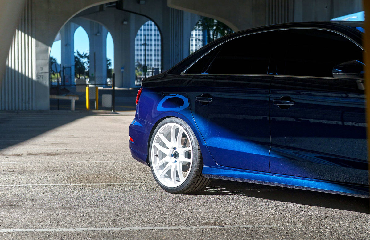 Audi A3 on Vors TR4 White 19x8.5 +35 photo 49