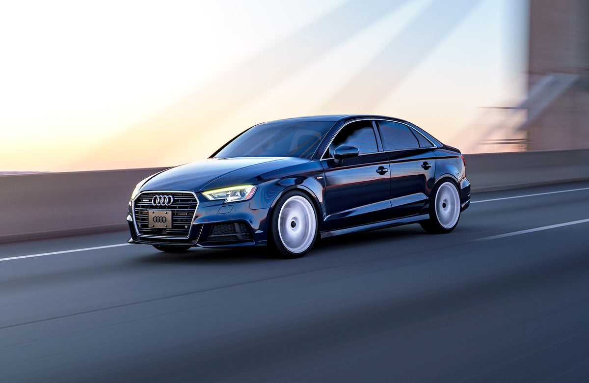 Audi A3 on Vors TR4 White 19x8.5 +35 photo 11