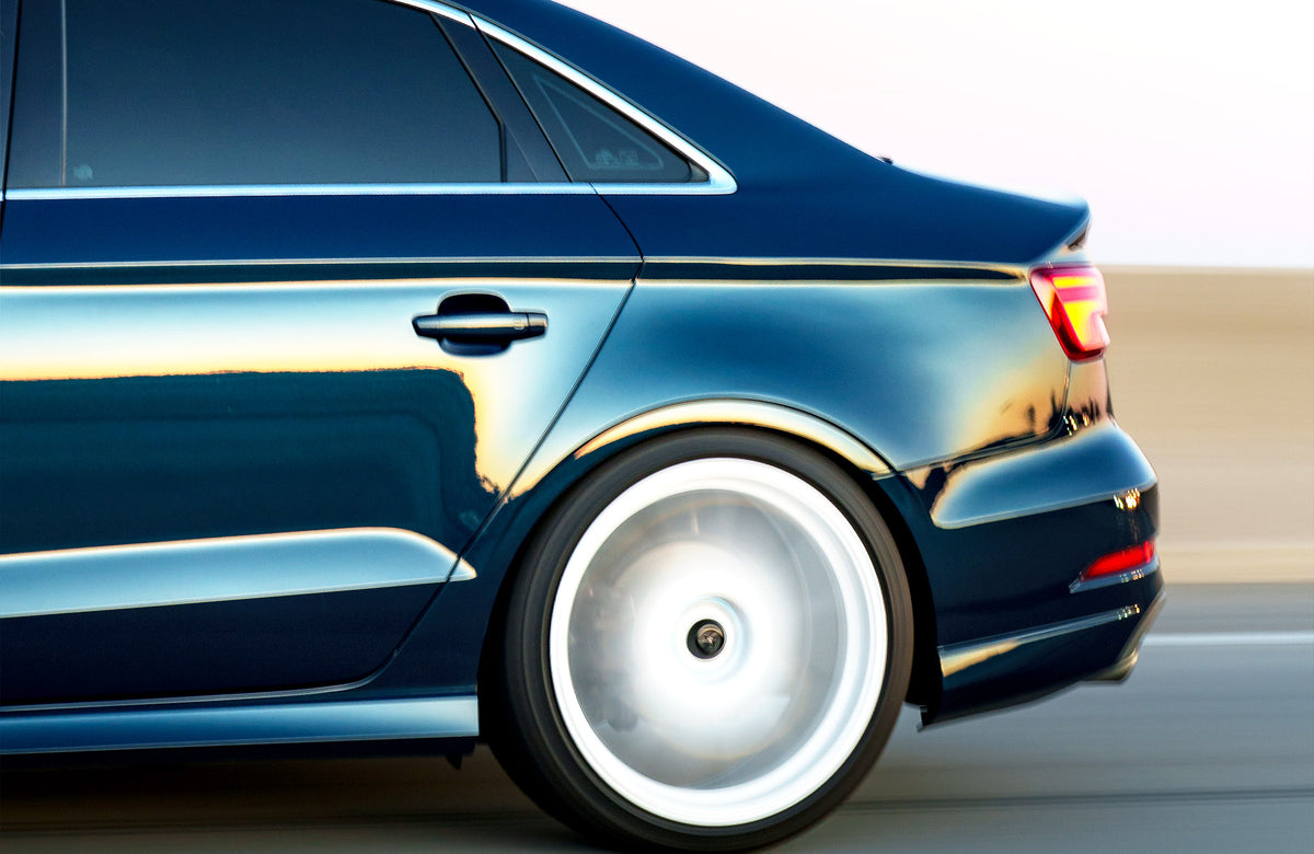 Audi A3 on Vors TR4 White 19x8.5 +35 photo 12