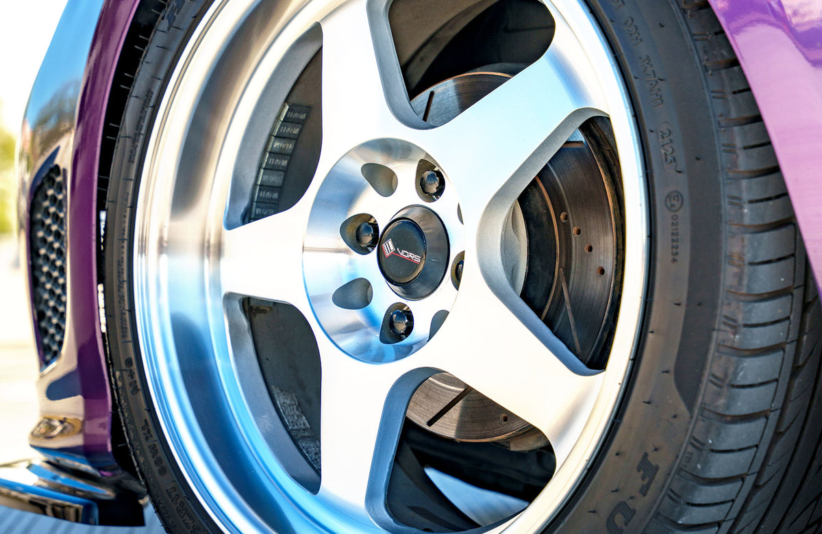 Fiat 500 on Vors SP1 Silver Machined 17x8 +35 photo 27