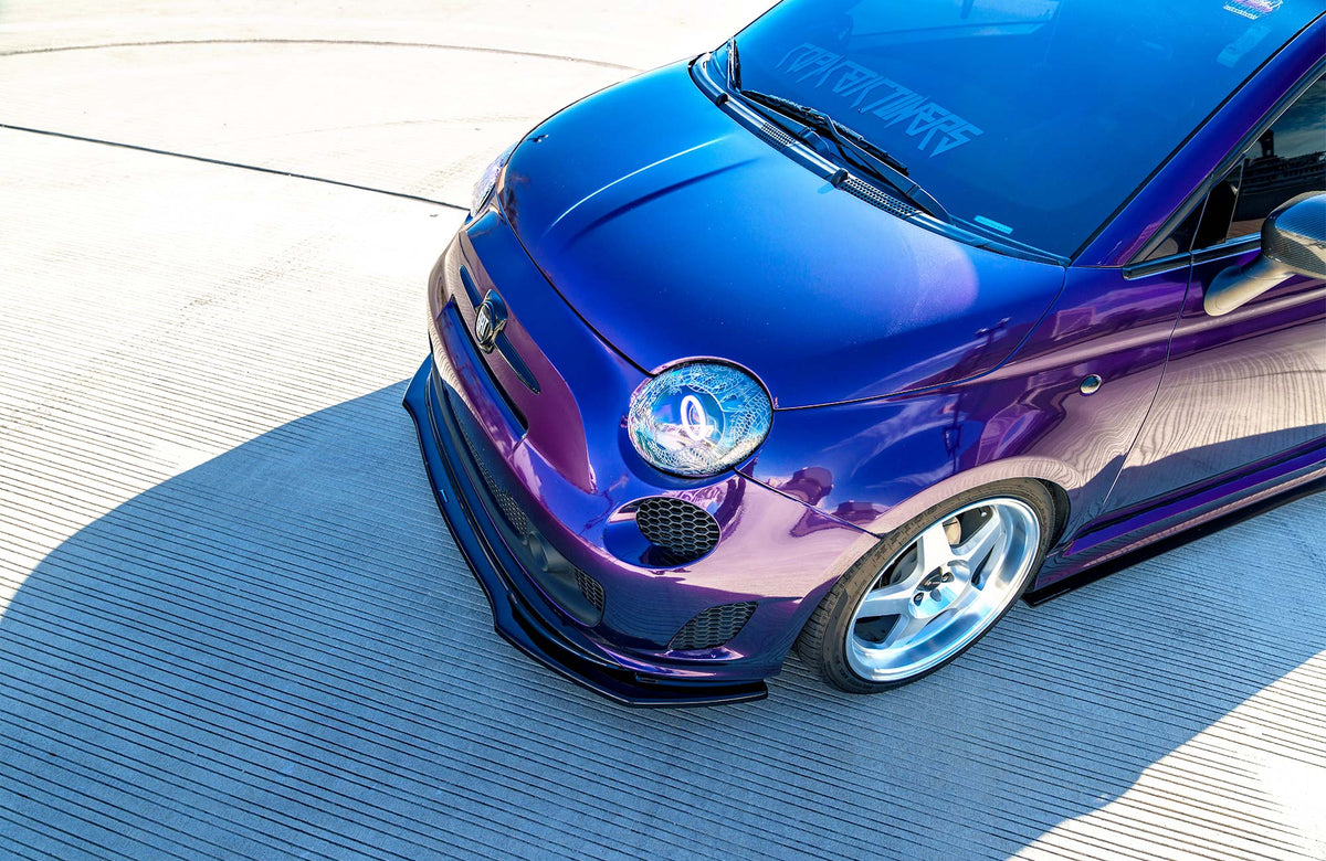 Fiat 500 on Vors SP1 Silver Machined 17x8 +35 photo 32