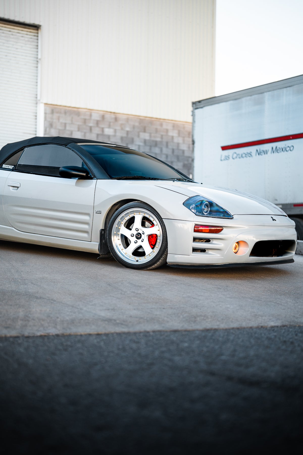 Mitsubishi Eclipse Spyder on Vors VR2 White 18x8 +35 photo 19