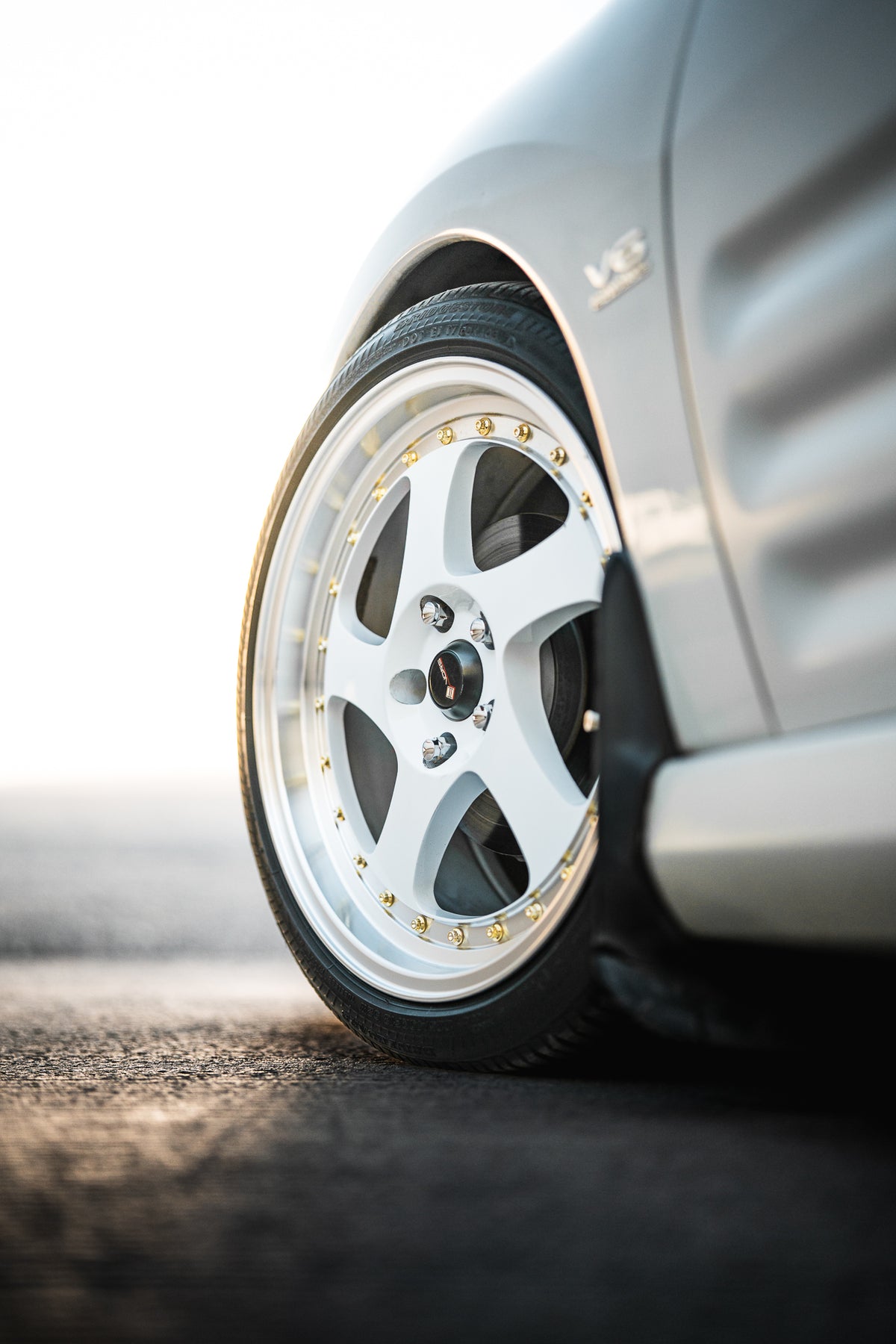 Mitsubishi Eclipse Spyder on Vors VR2 White 18x8 +35 photo 20