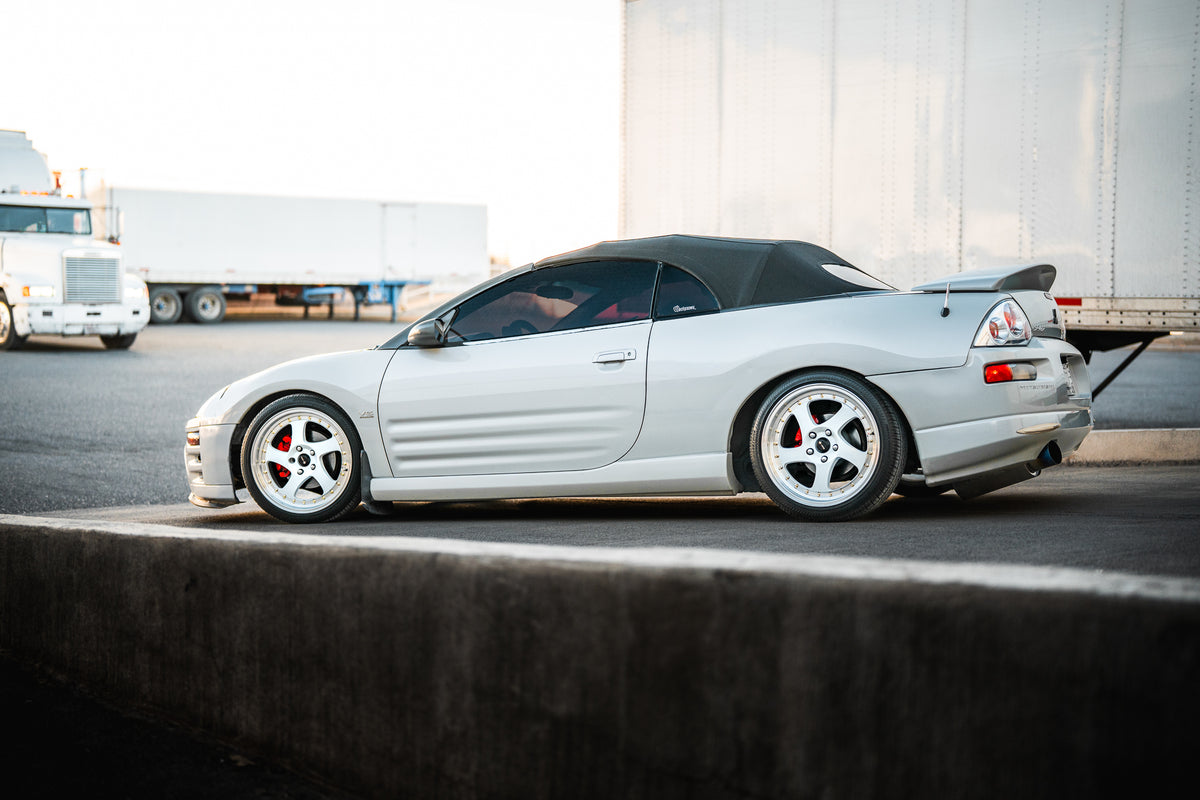 Mitsubishi Eclipse Spyder on Vors VR2 White 18x8 +35 photo 22