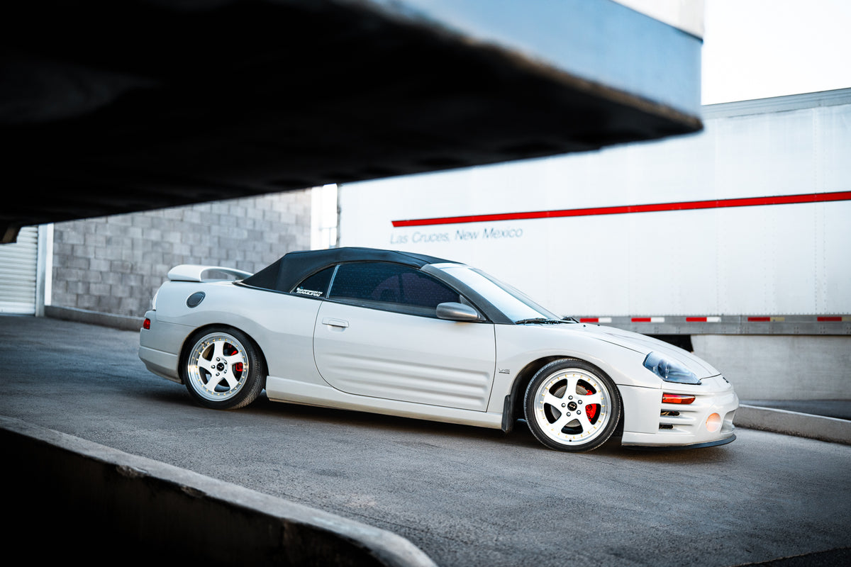 Mitsubishi Eclipse Spyder on Vors VR2 White 18x8 +35 photo 26