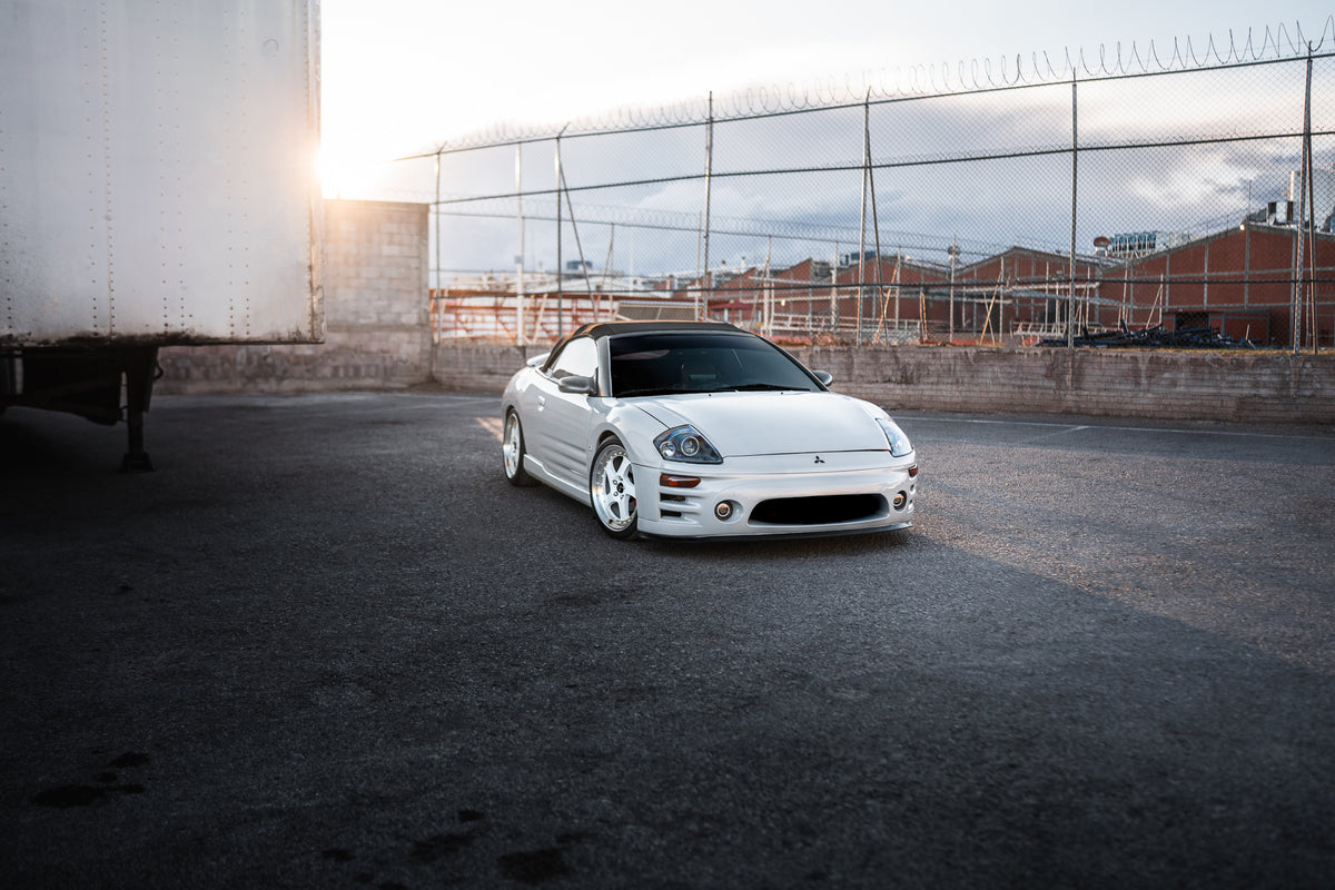 Mitsubishi Eclipse Spyder on Vors VR2 White 18x8 +35 photo 9