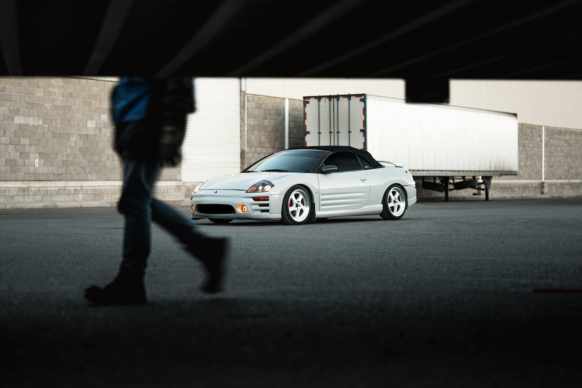Mitsubishi Eclipse Spyder on Vors VR2 White 18x8 +35 photo 33