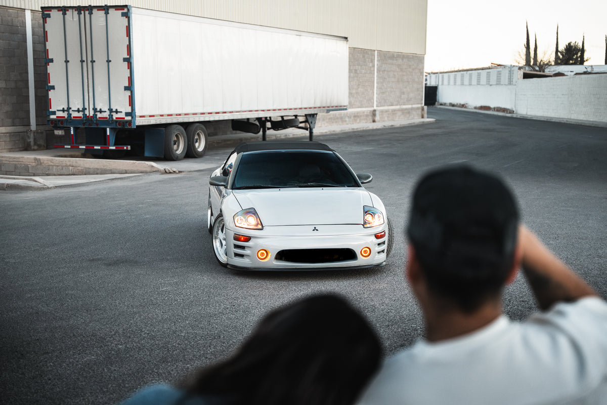 Mitsubishi Eclipse Spyder on Vors VR2 White 18x8 +35 photo 6