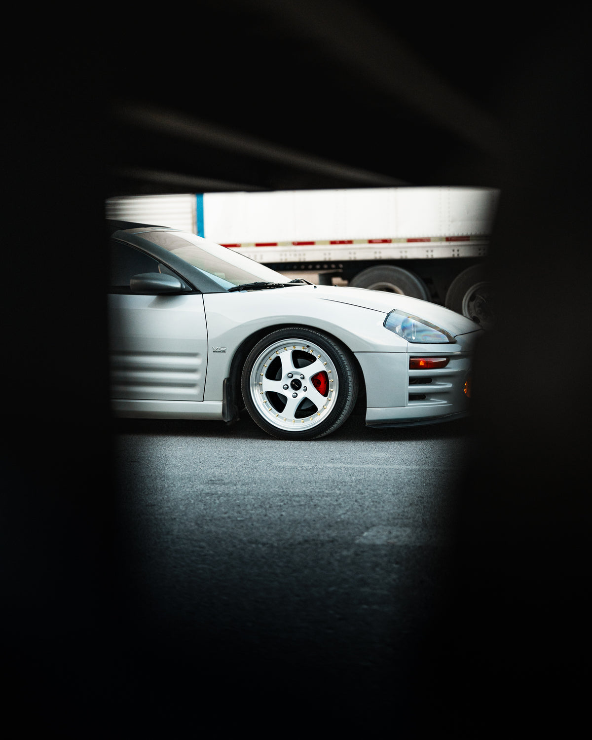 Mitsubishi Eclipse Spyder on Vors VR2 White 18x8 +35 photo 14