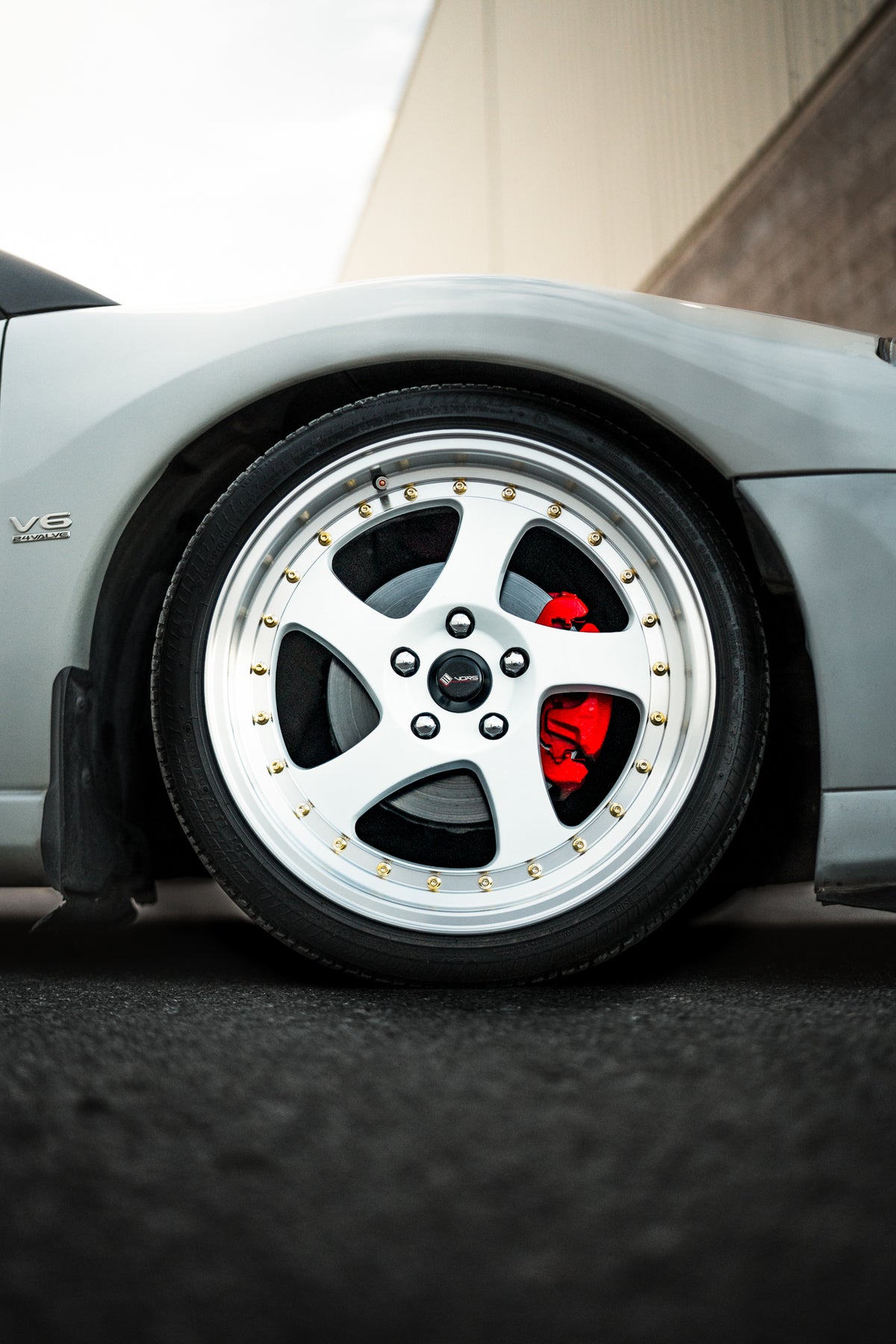 Mitsubishi Eclipse Spyder on Vors VR2 White 18x8 +35 photo 2