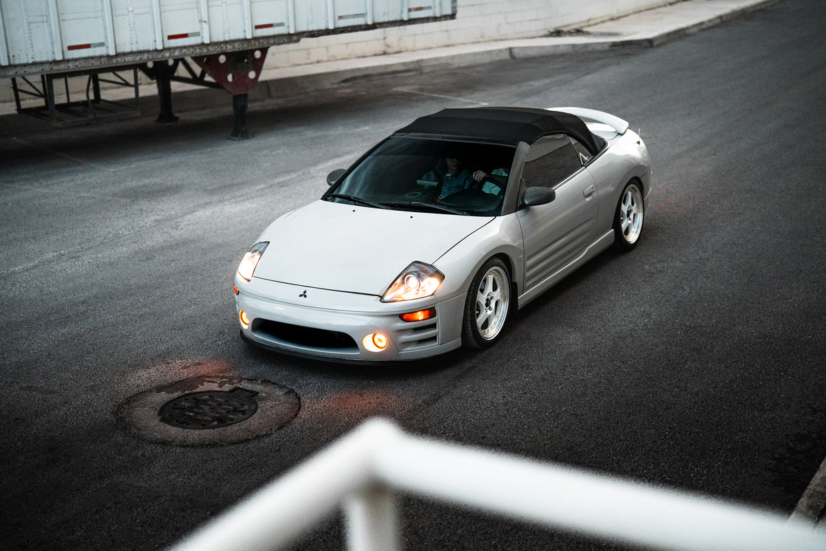 Mitsubishi Eclipse Spyder on Vors VR2 White 18x8 +35 photo 16