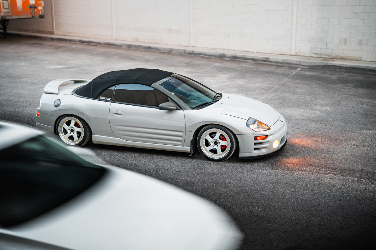 Mitsubishi Eclipse Spyder on Vors VR2 White 18x8 +35 photo 4