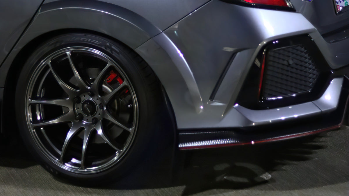 Honda Civic Type R on Vors TR4 Hyper Black 18x9.5 photo 4