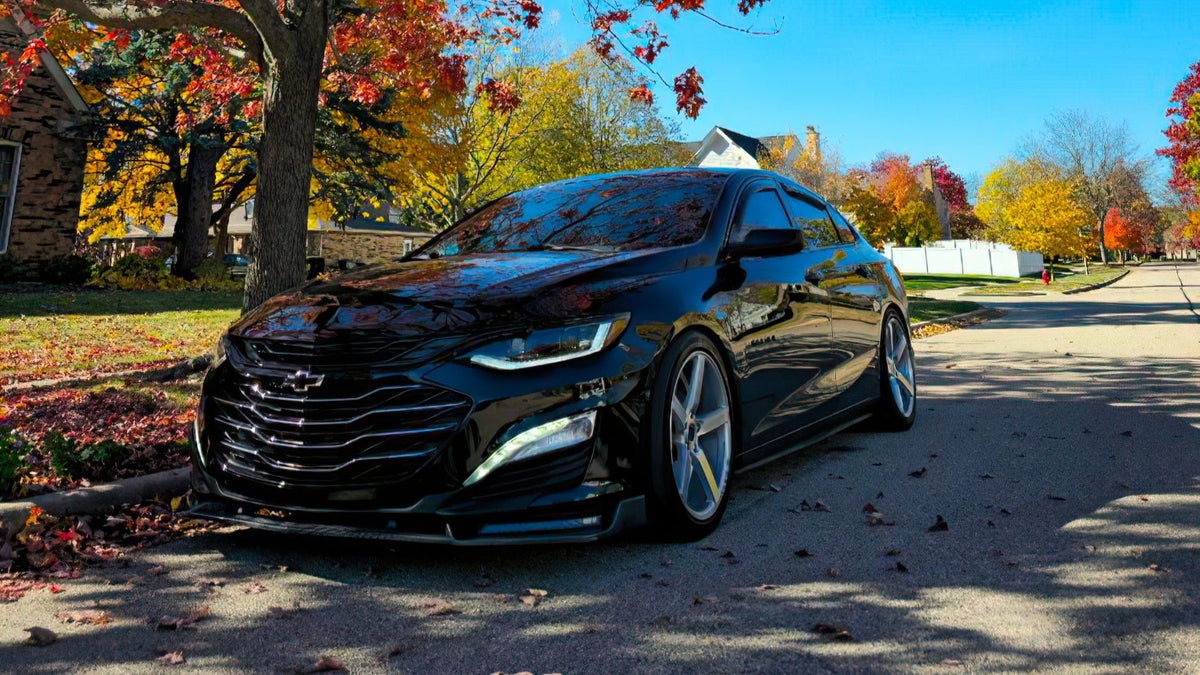 2022 Chevrolet Malibu RS on Vors TR5 Silver 19x8.5 photo 3