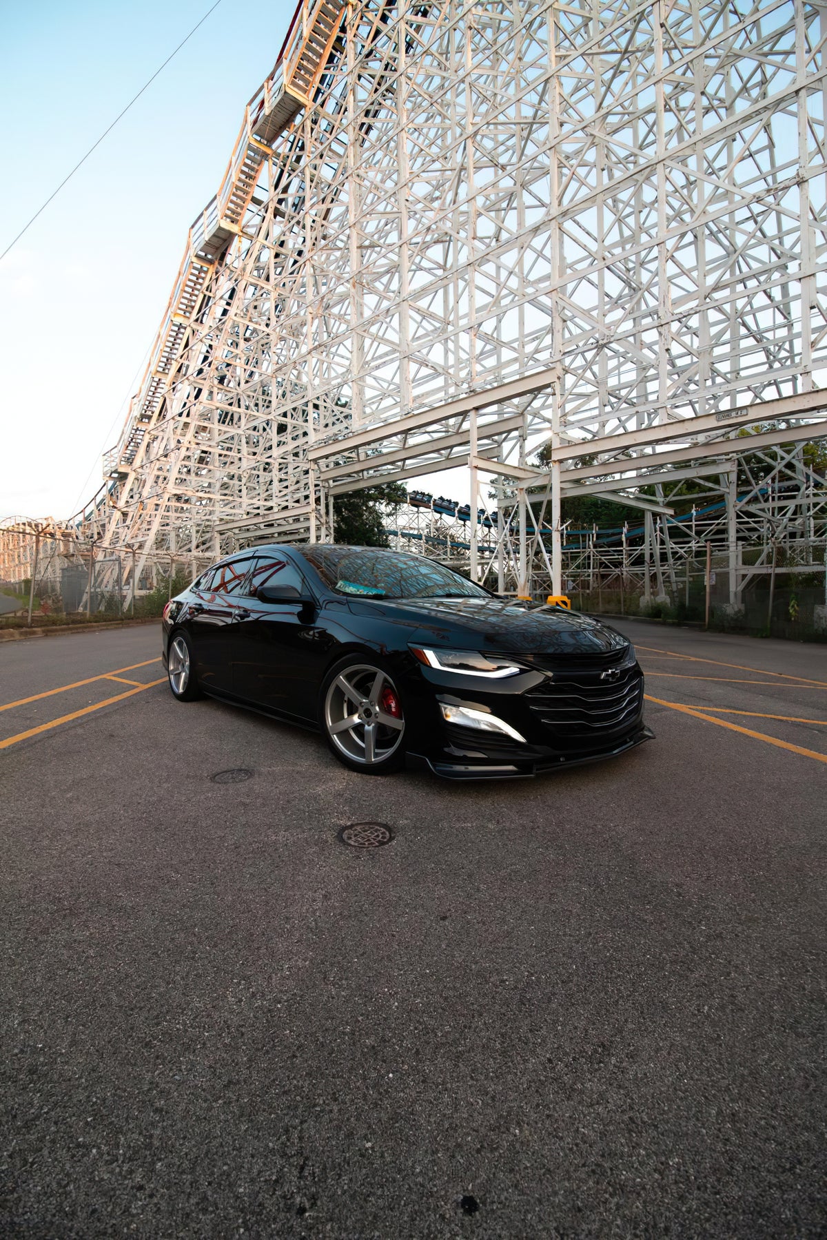 2022 Chevrolet Malibu RS on Vors TR5 Silver 19x8.5 photo 2