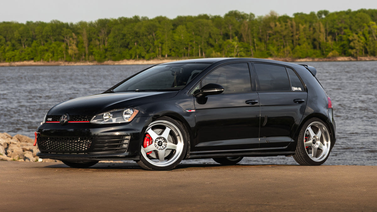 Volkswagen Golf GTI on Vors SP1 Silver Machined 18x8.5 +35 photo 2
