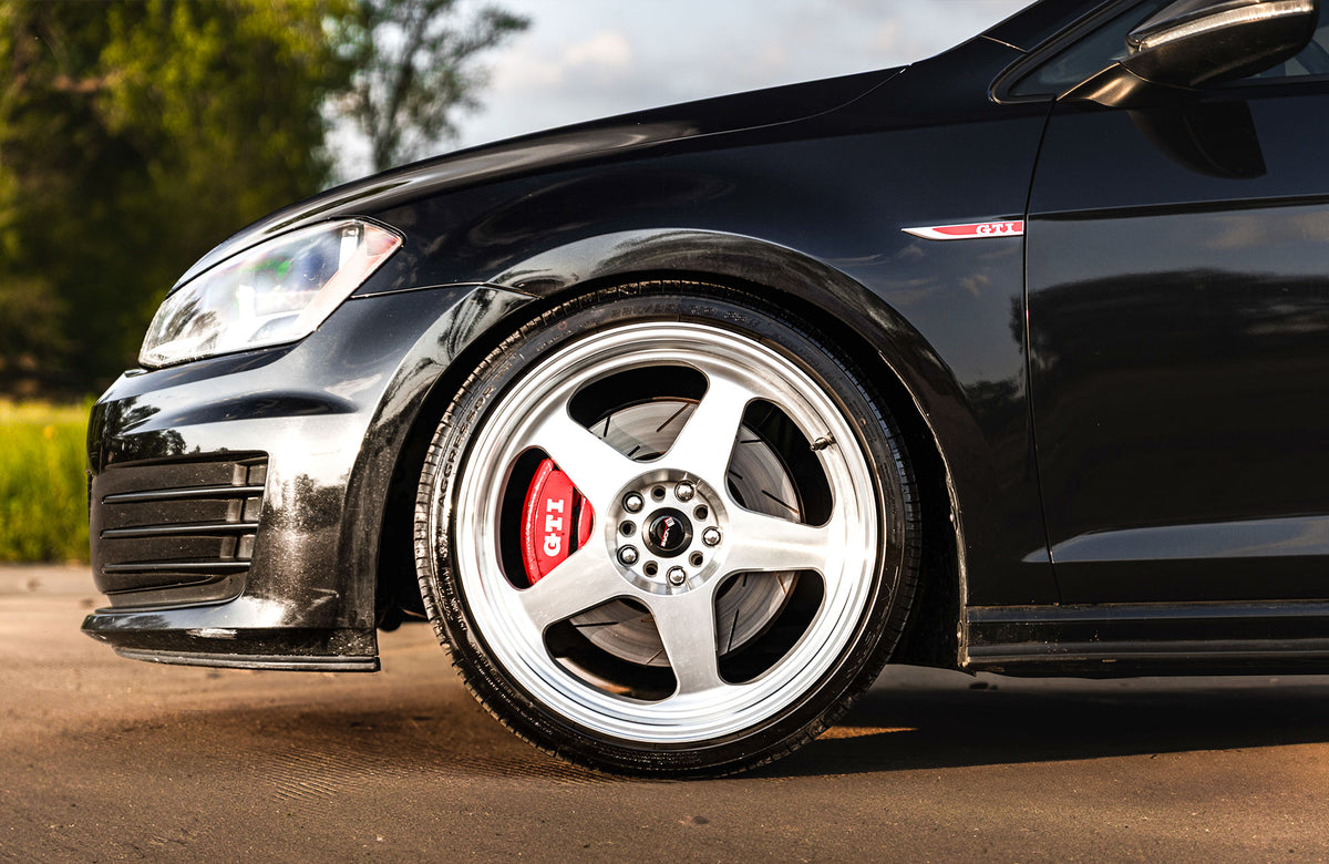 Volkswagen Golf GTI on Vors SP1 Silver Machined 18x8.5 +35 photo 26