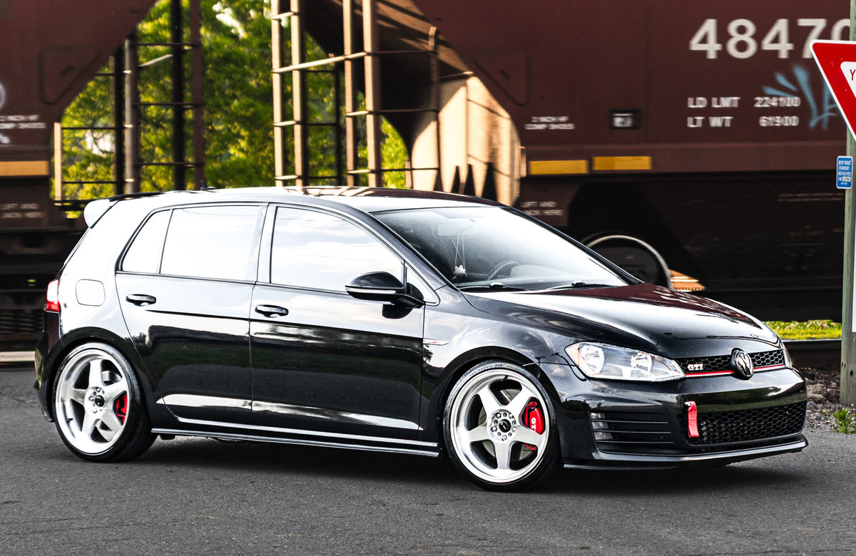 Volkswagen Golf GTI on Vors SP1 Silver Machined 18x8.5 +35 photo 27