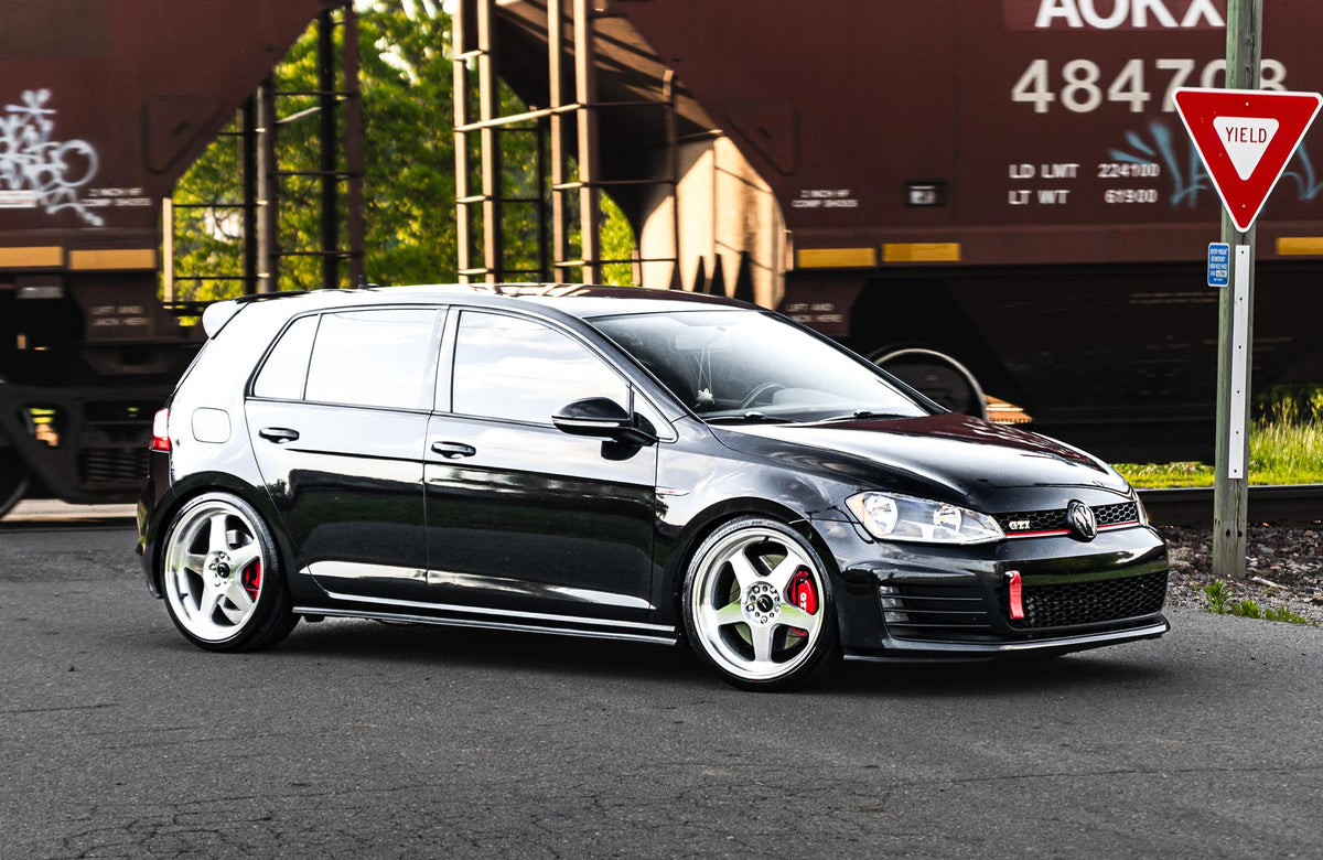 Volkswagen Golf GTI on Vors SP1 Silver Machined 18x8.5 +35 photo 4