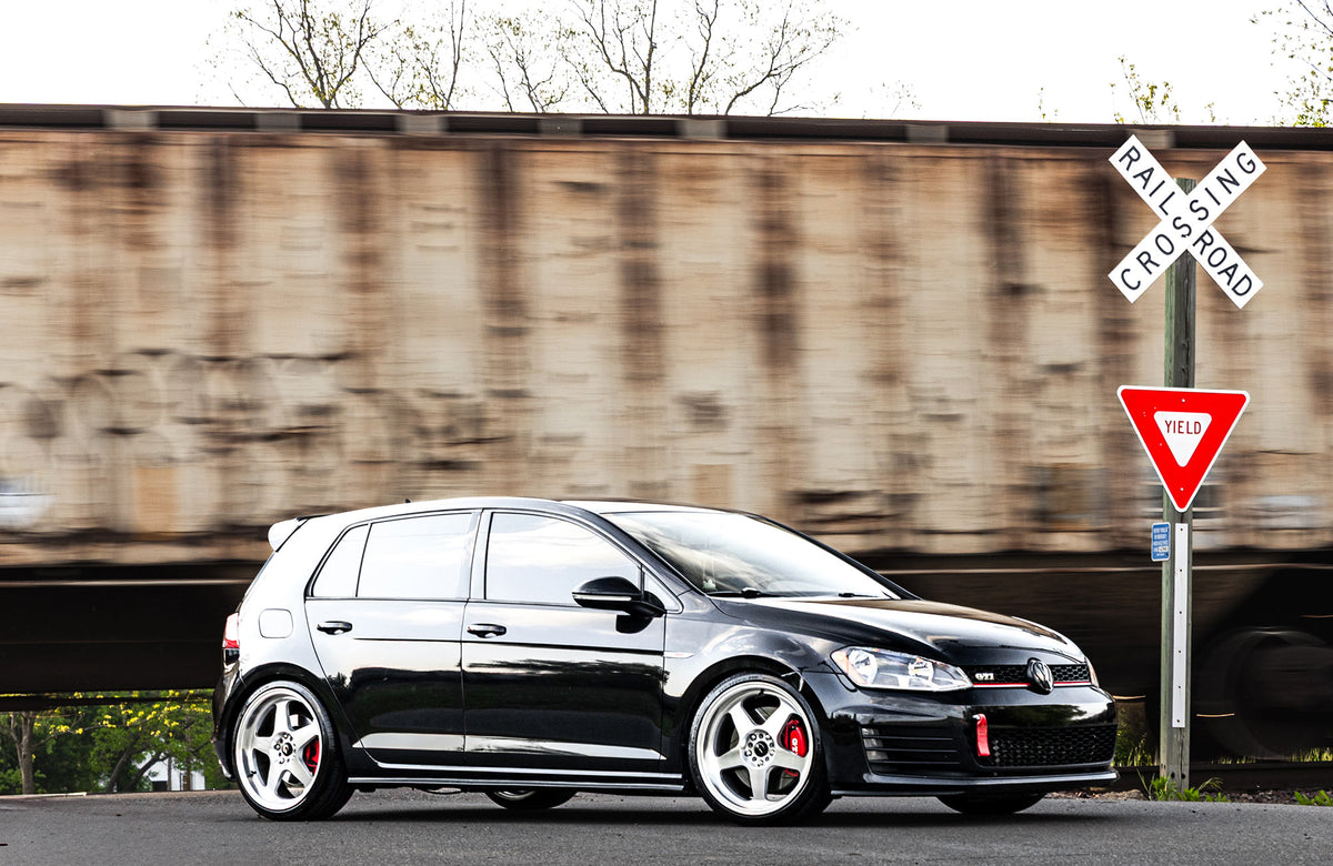 Volkswagen Golf GTI on Vors SP1 Silver Machined 18x8.5 +35 photo 5