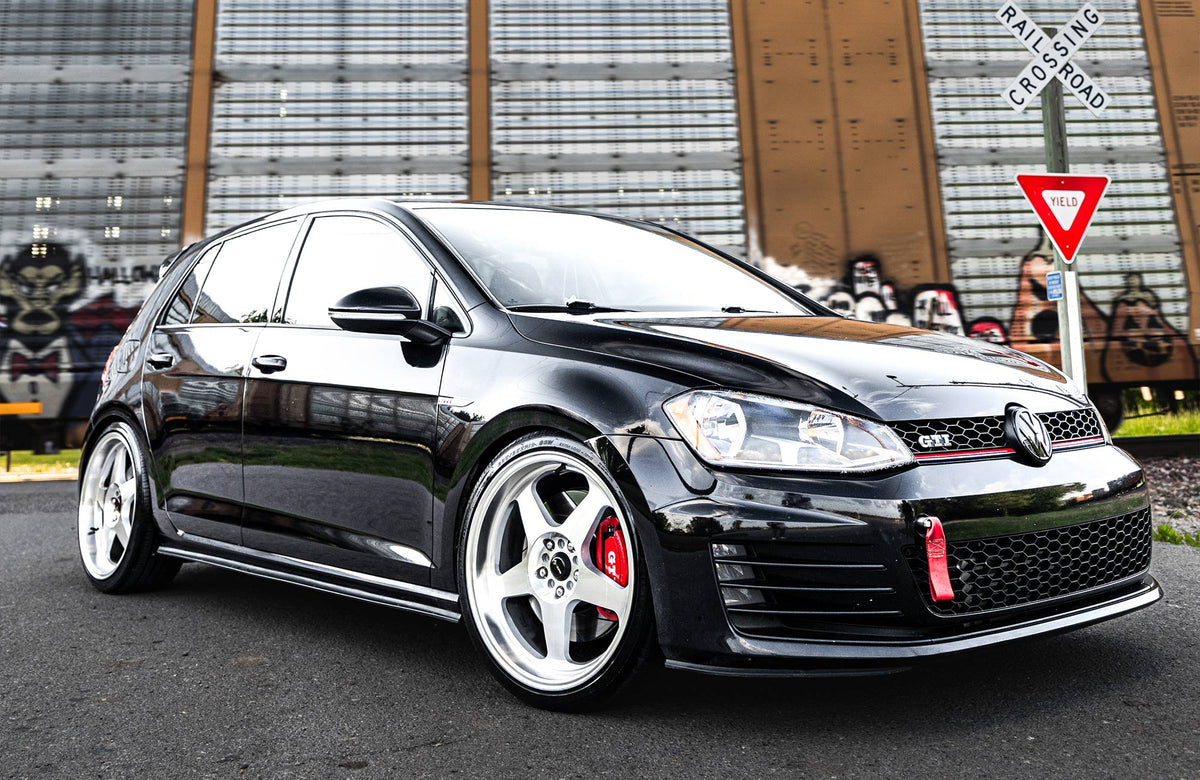 Volkswagen Golf GTI on Vors SP1 Silver Machined 18x8.5 +35 photo 7