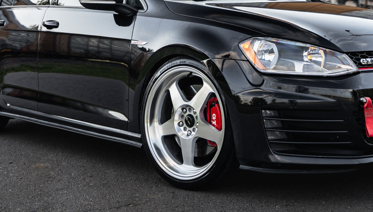 Volkswagen Golf GTI on Vors SP1 Silver Machined 18x8.5 +35 photo 6