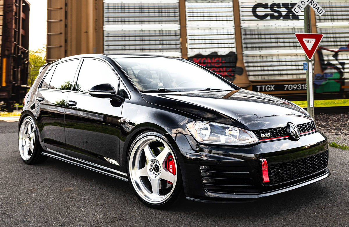 Volkswagen Golf GTI on Vors SP1 Silver Machined 18x8.5 +35 photo 8