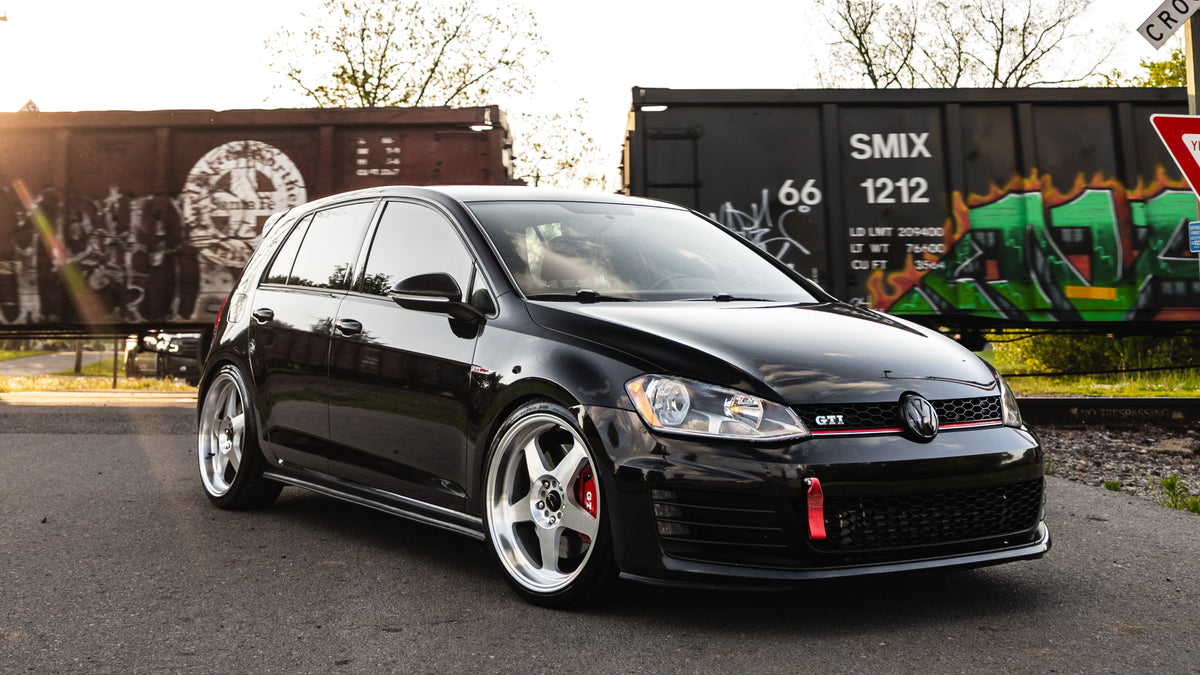Volkswagen Golf GTI on Vors SP1 Silver Machined 18x8.5 +35 photo 9