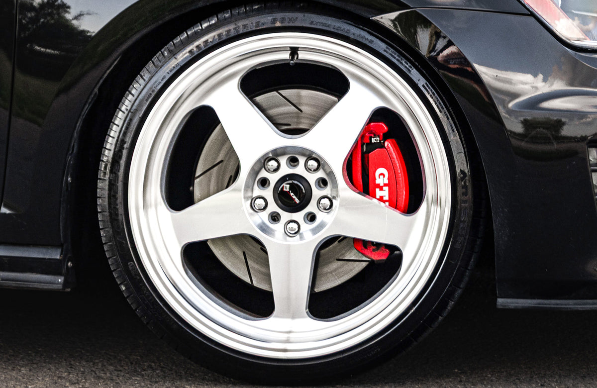 Volkswagen Golf GTI on Vors SP1 Silver Machined 18x8.5 +35 photo 12