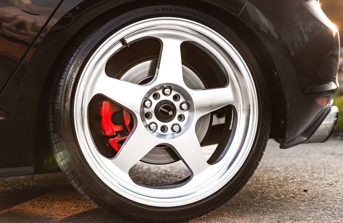 Volkswagen Golf GTI on Vors SP1 Silver Machined 18x8.5 +35 photo 15
