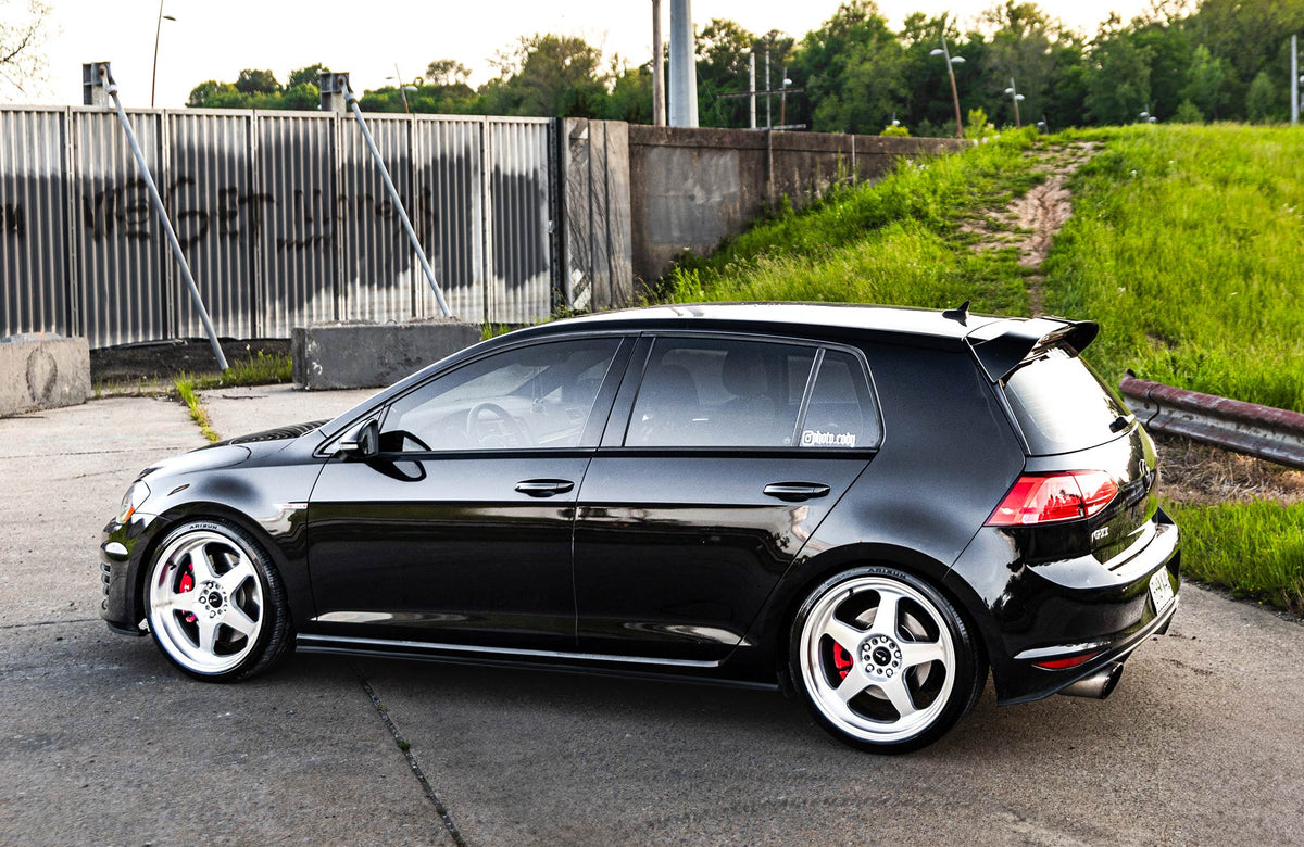 Volkswagen Golf GTI on Vors SP1 Silver Machined 18x8.5 +35 photo 16