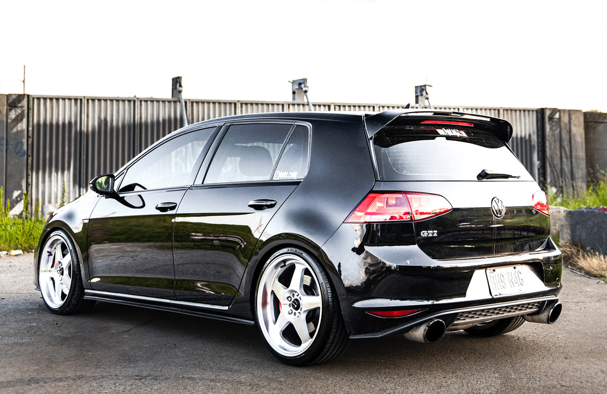 Volkswagen Golf GTI on Vors SP1 Silver Machined 18x8.5 +35 photo 17