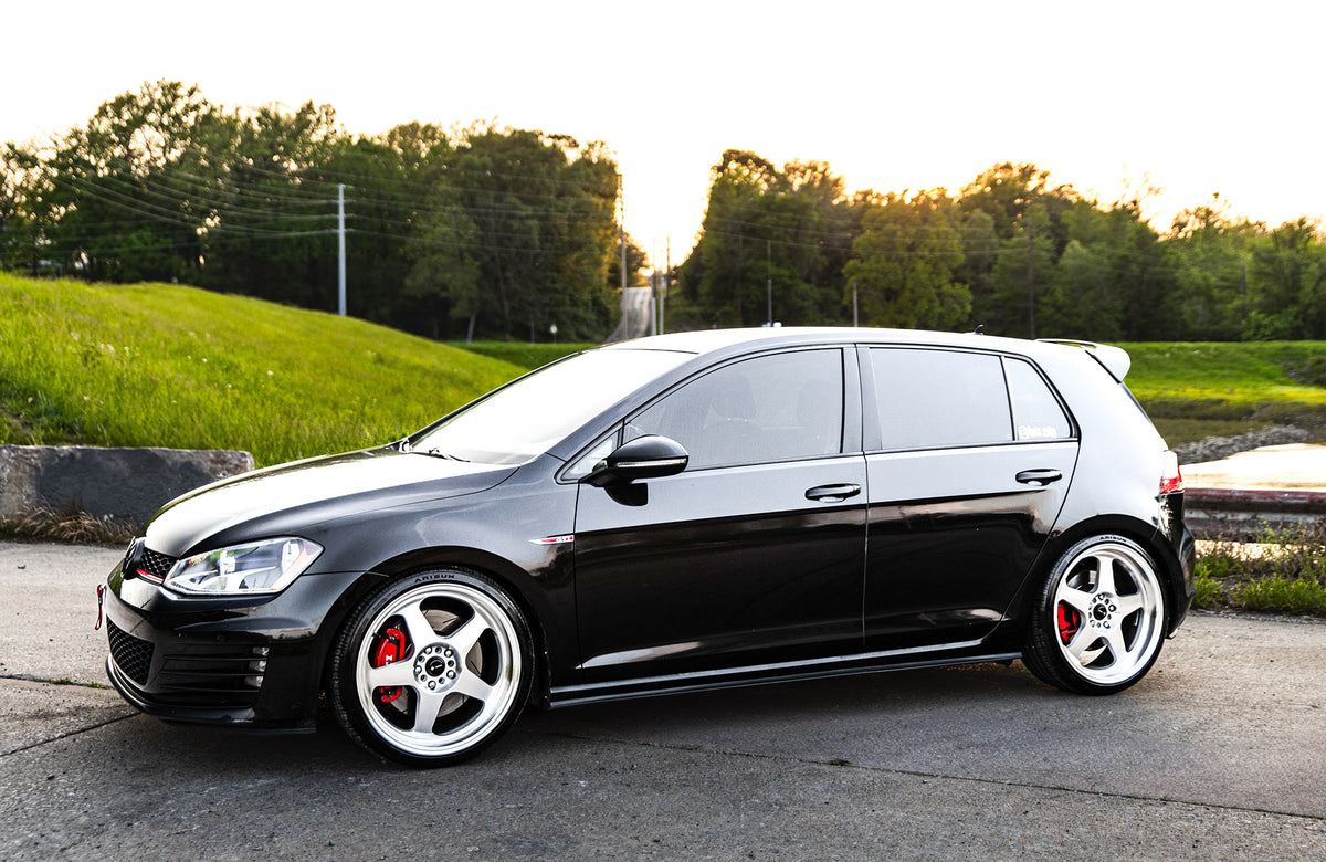 Volkswagen Golf GTI on Vors SP1 Silver Machined 18x8.5 +35 photo 19