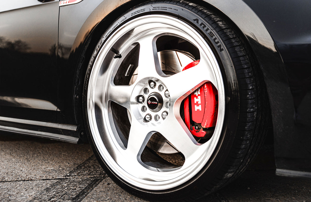 Volkswagen Golf GTI on Vors SP1 Silver Machined 18x8.5 +35 photo 24