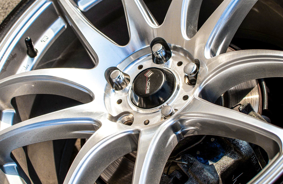 Honda Civic on Vors TR4 Silver Machined 18x8.5 +35 photo 1